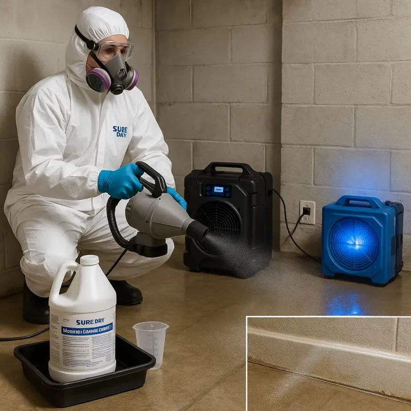 Sanitization and Odor Removal process in San Diego County, CA
