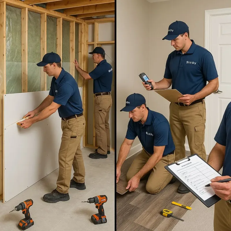 Repairs and Reconstruction process in San Diego County, CA