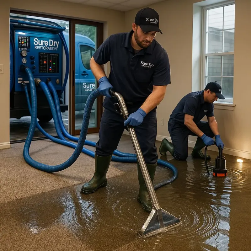 Water Extraction and Removal process in San Diego County, CA